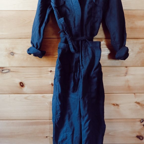 ALEX MILL EXPEDITION JUMPSUIT IN WASHED TWILL - Picture 6 of 8